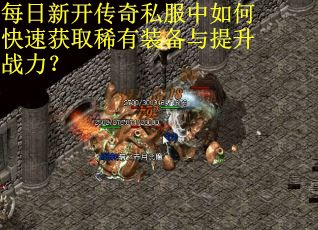 每日新开传奇私服中如何快速获取稀有装备与提升战力？