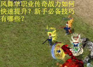 风舞单职业传奇战力如何快速提升？新手必备技巧有哪些？
