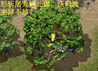 怒斩屠龙何处爆，沃玛教主掉不掉？