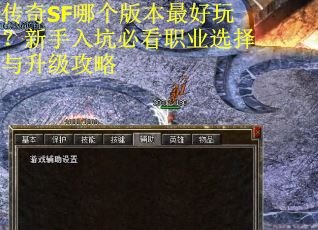 传奇SF哪个版本最好玩？新手入坑必看职业选择与升级攻略