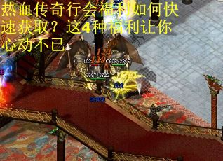 热血传奇行会福利如何快速获取？这4种福利让你心动不已